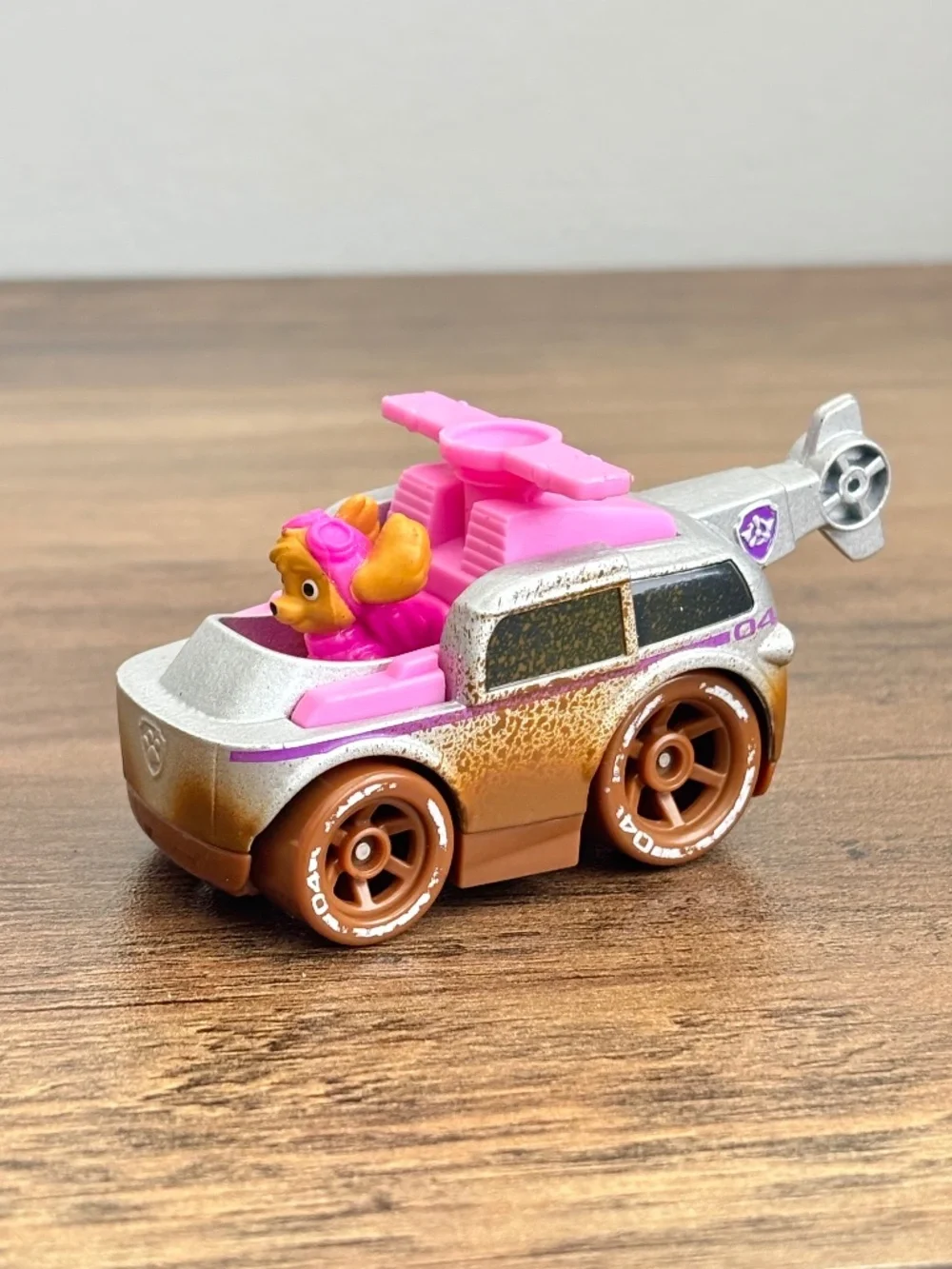 Paw Patrol True Metal Skye Off Road Die Cast Vehicle Muddy Car Toy Plane